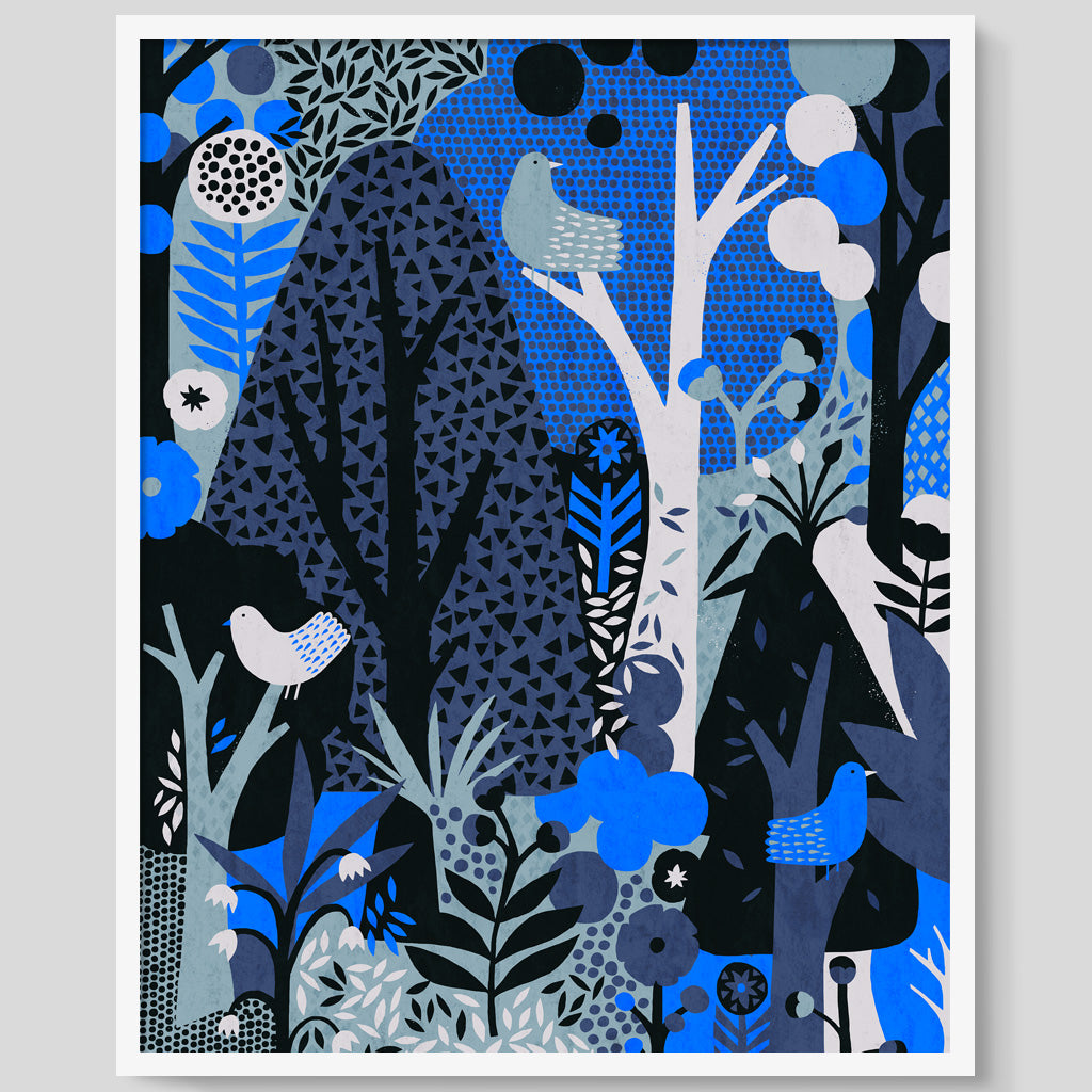 Nordic Forest print