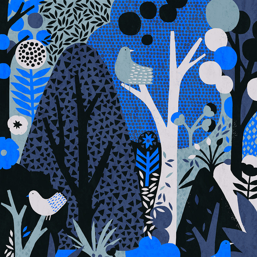 Nordic Forest print