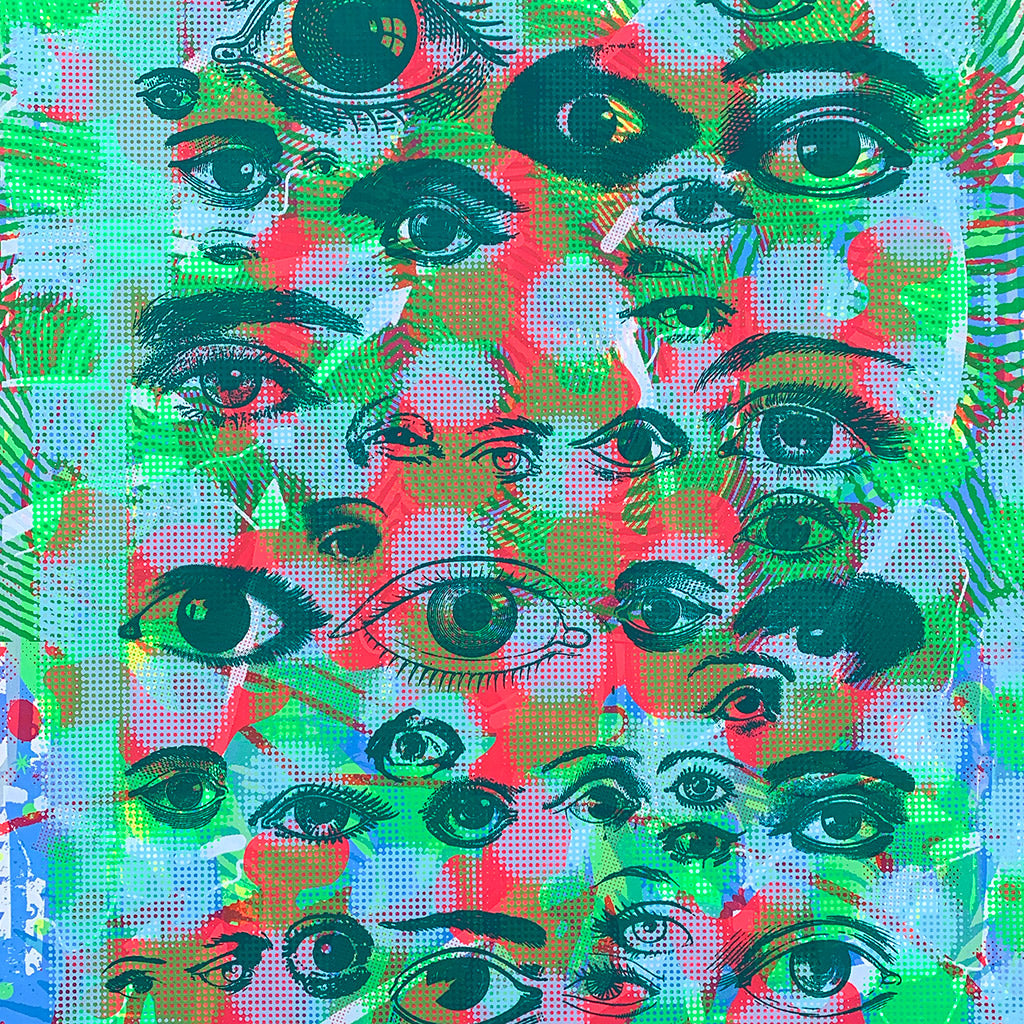 All Eyes On You print