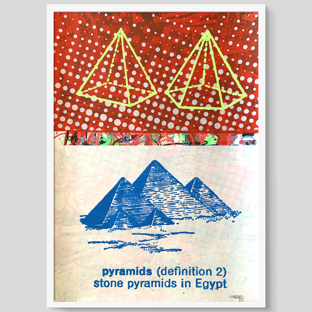 Pyramids print