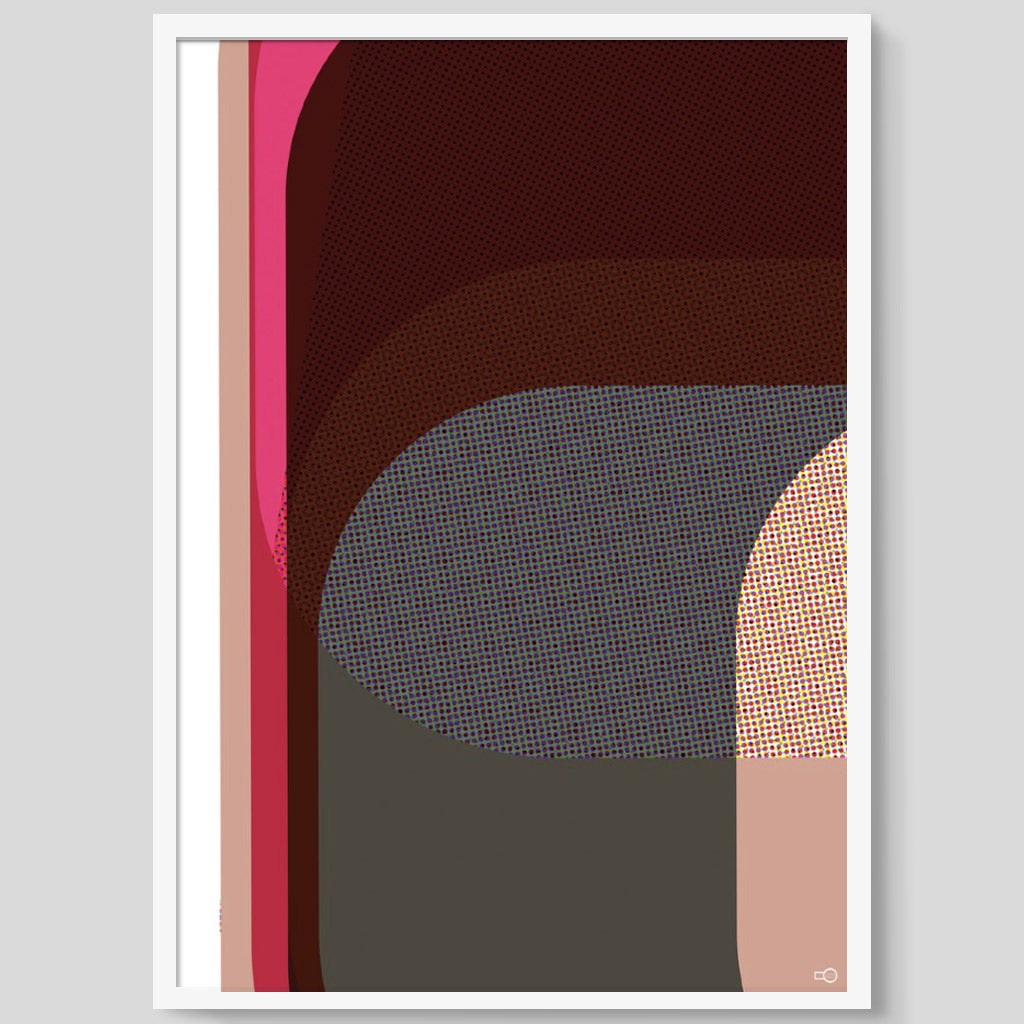 Newton Pink 02 print