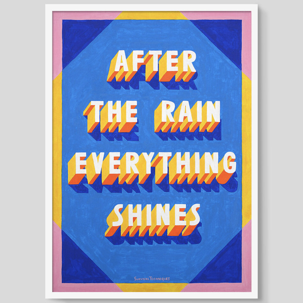 After The Rain print